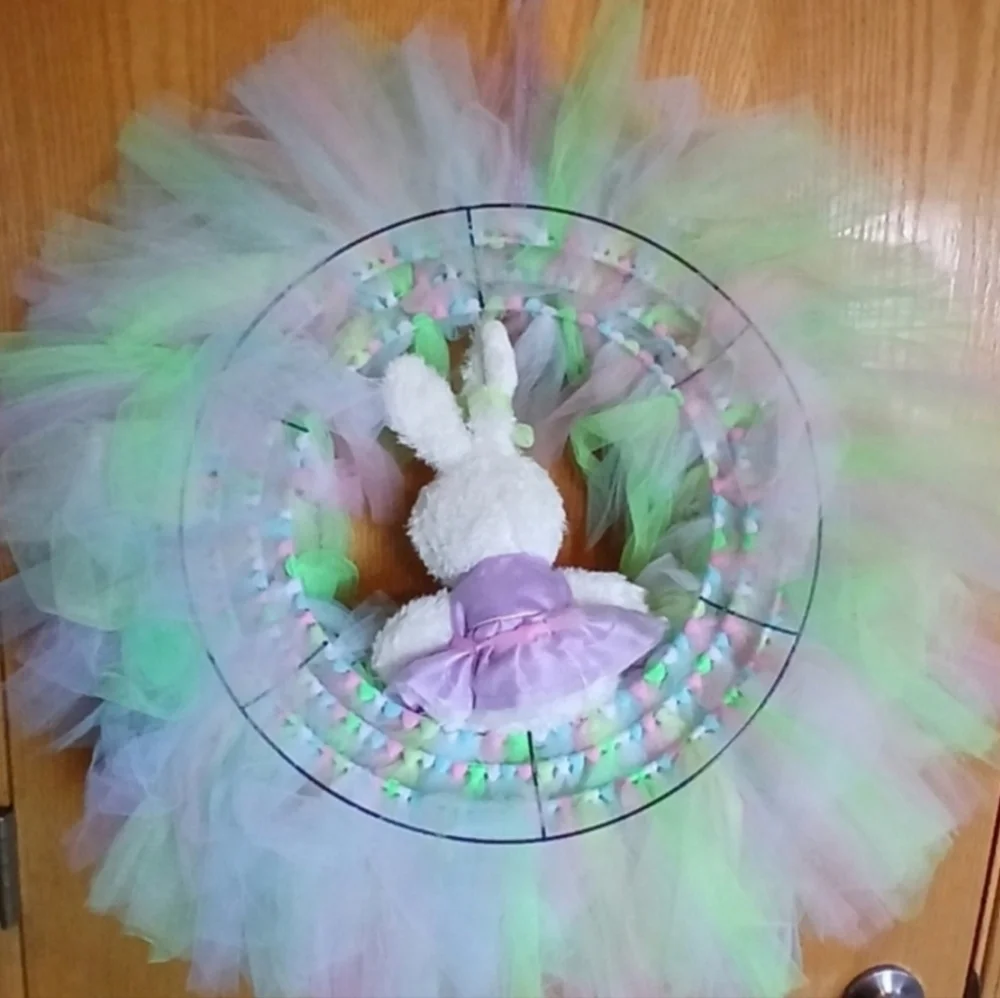 Bunny Tulle Wreath